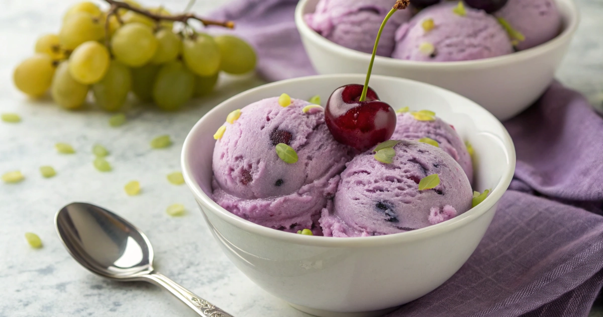 Homemade Grape Ice Cream: A Simple & Irresistible Summer Treat